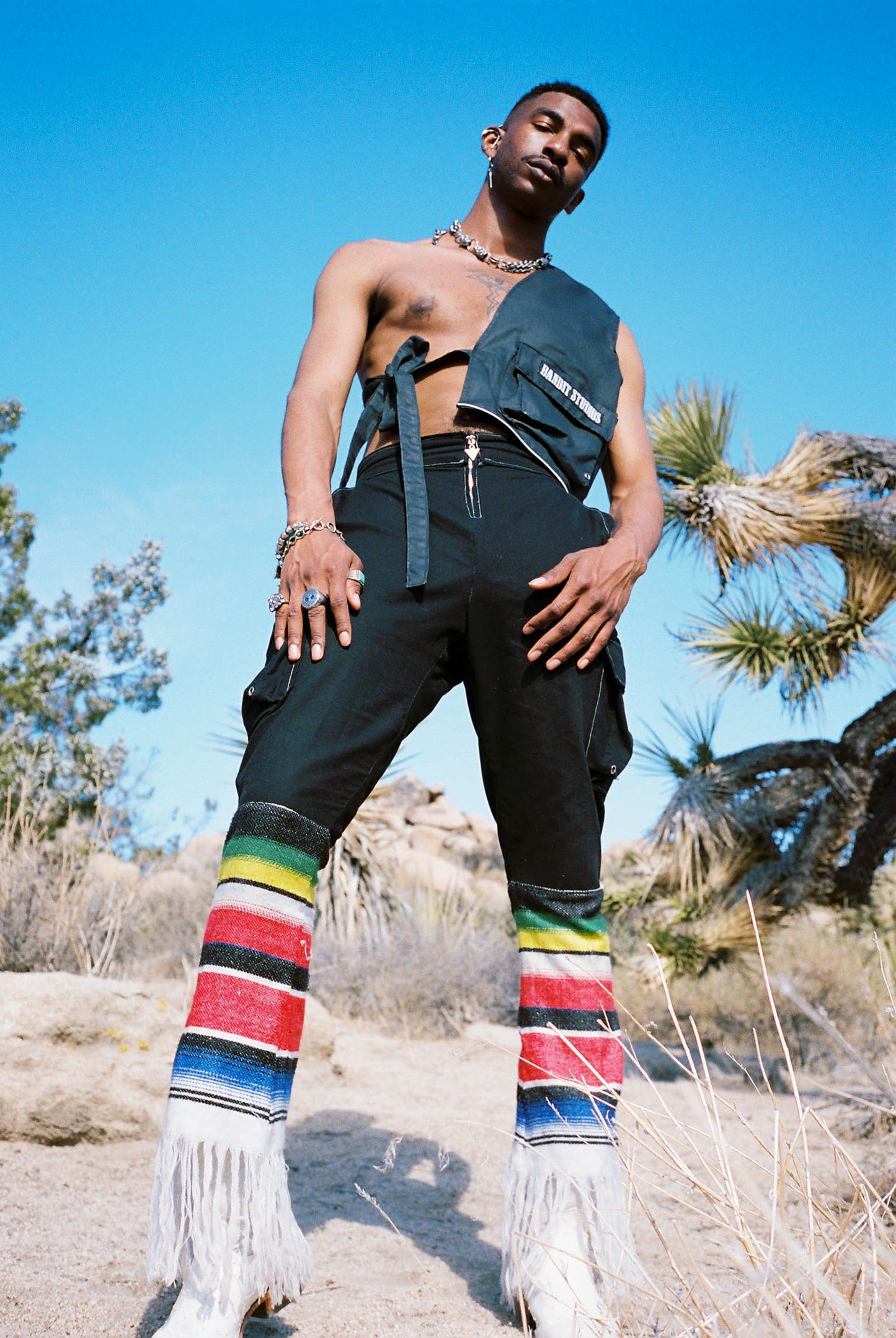Black Tribal flares
